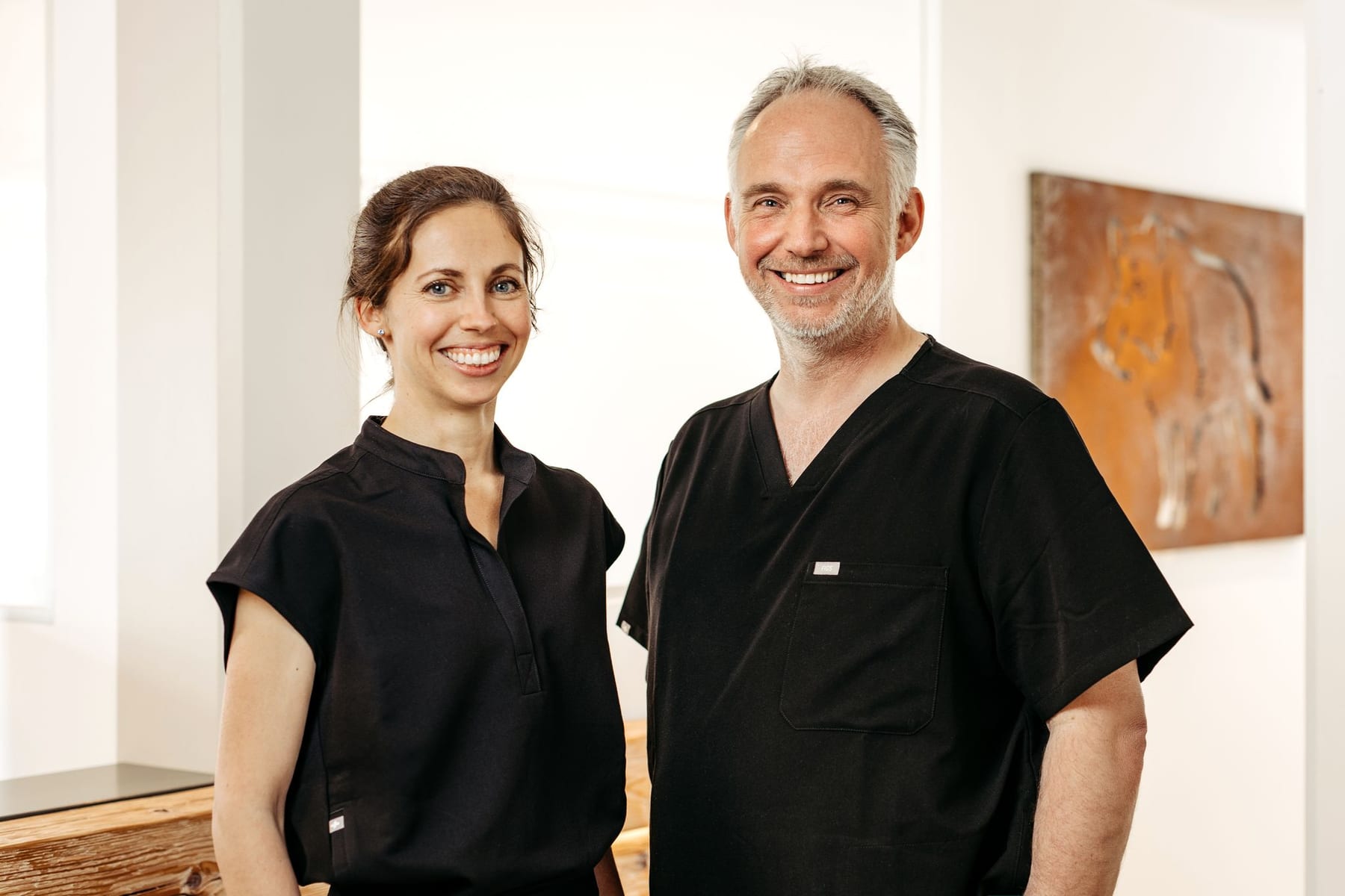 Dr. Meiss und Dr. Debye in der ZahnMEISSterei